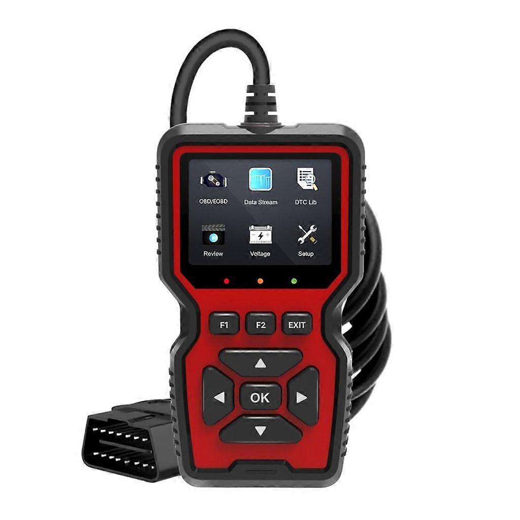 OBD2 Scanner Live Data Mechanic OBDII Diagnostic Code Reader for Engine Light