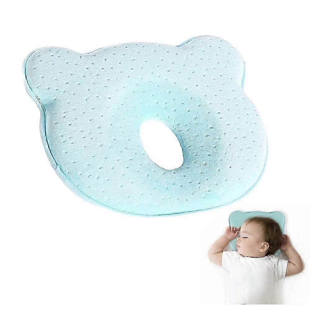 وسادة طفل زرقاء ، وسادة طفل ضد رأس مسطح ، وسادة طفل لتقويم العظام ، وسادة للرضع حديثي الولادة ، وسادة طفل ضد