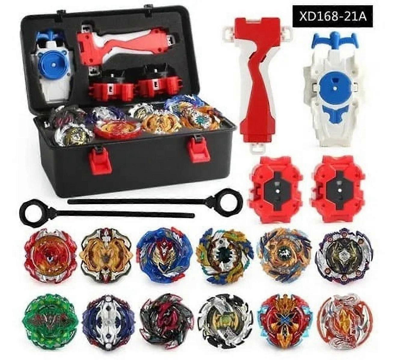 2025 جديد 17 قطعة أعلى Beyblade Burst Bey بليد لعبة معدنية وظيفة خليج