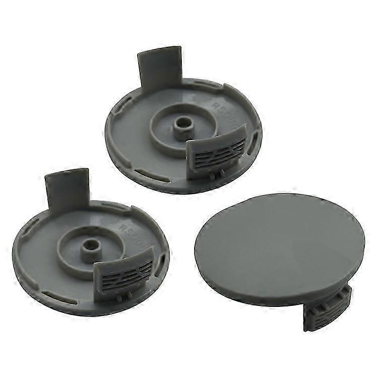 RAC122 3Pcs Replacement Spool Cap Compatible For Ryobi RLT4027 / RLT4125 / RLT5027 / RLT6030 / RLT5127 / RLT6130 Mower A