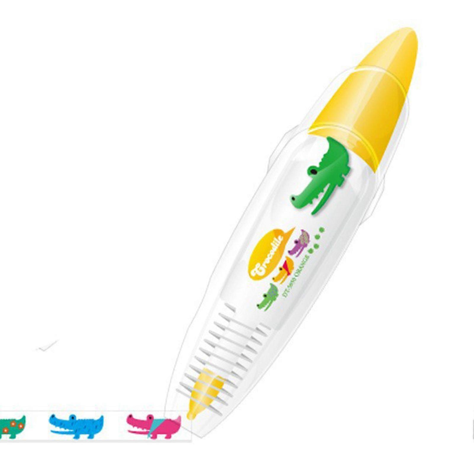 Cute DIY Tape Pen for Kids, 27 Patterns, Easy to Use, Premium Plastic, Perfect for Scrapbooks, Cards & Crafts