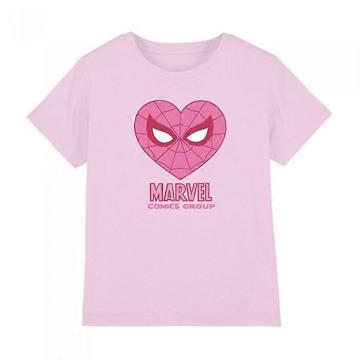 Spider-Man Childrens/Kids Heart T-Shirt