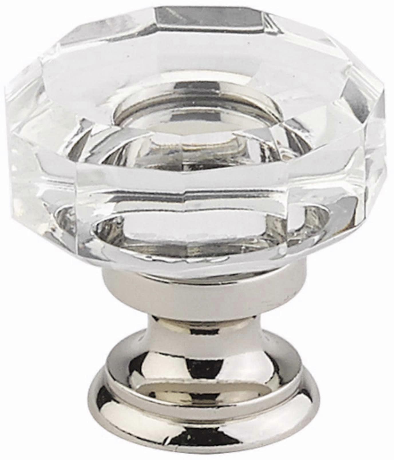 Lowell Crystal Knob Finish: Bright Nickel