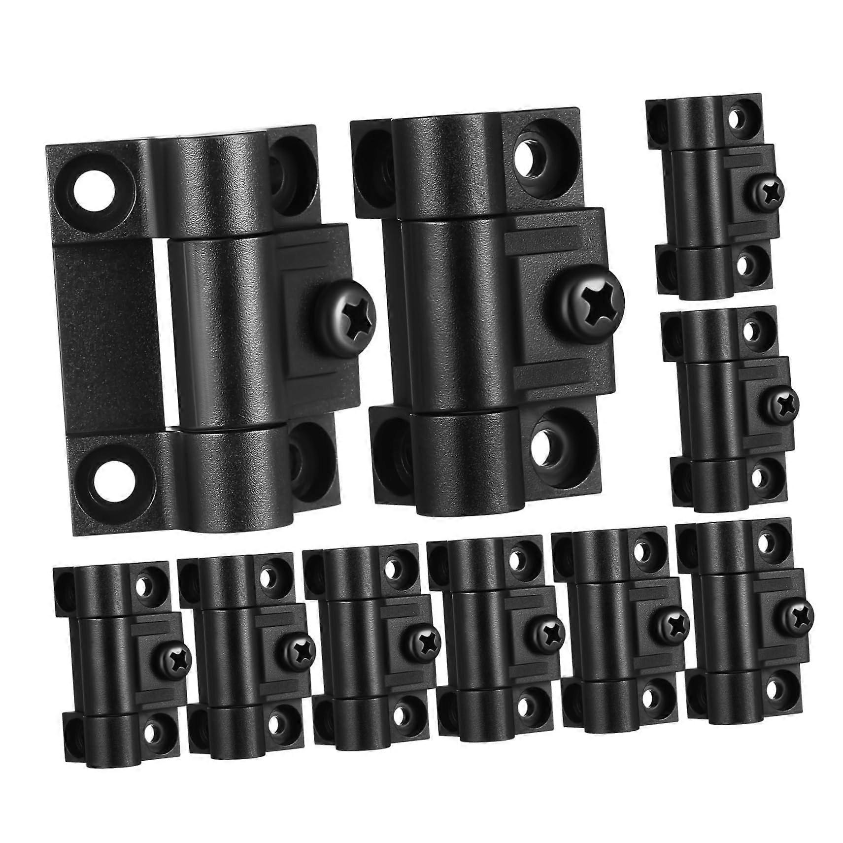 10 Pcs Adjustable Torque Hinges for Wooden Boxes and Cabinet Doors, Control Opening Speed, Ideal for Crafts and Closets