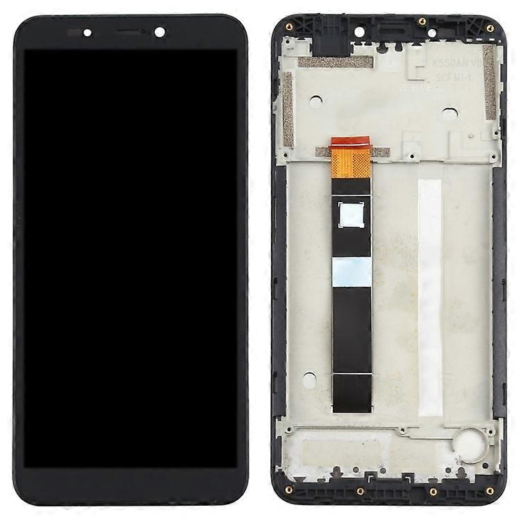 LCD Screen and Digitizer Full Assembly with Frame Replacement Compatible For Nokia C2 TA-1165