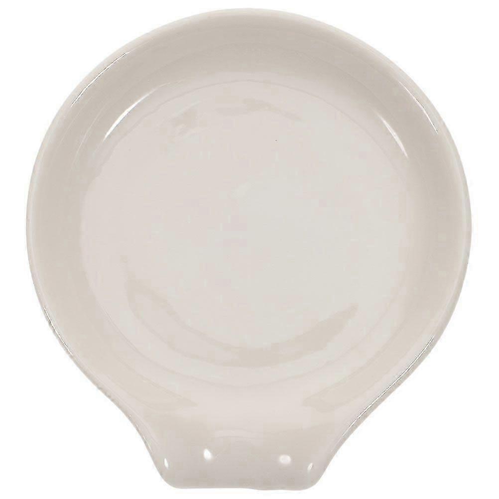 Keramisk ske Rest Køkken Scoop Holder Bordplade Ske Rest Keramisk Scoop Rest