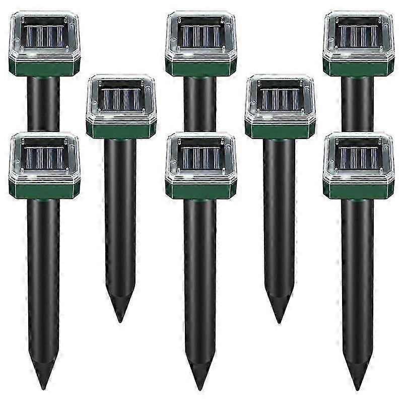 8 팩 야외용 태양열 뱀 구충제,초음파 뱀 구충제,야외용 태양열 뱀 구충제