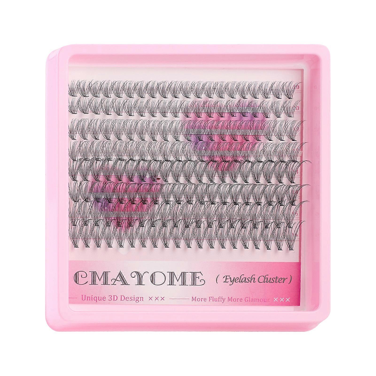 10-16mm 3D Effect Individual Lashes Spiky Cluster Eyelash Extensions