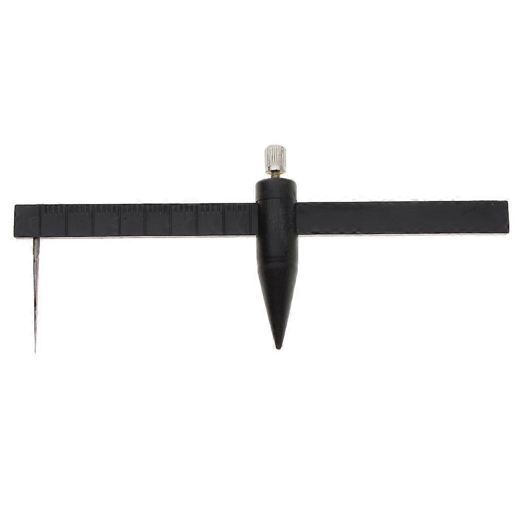 Clay Pottery Ceramic Circle Cutter Measuring Ruler Caliper Black