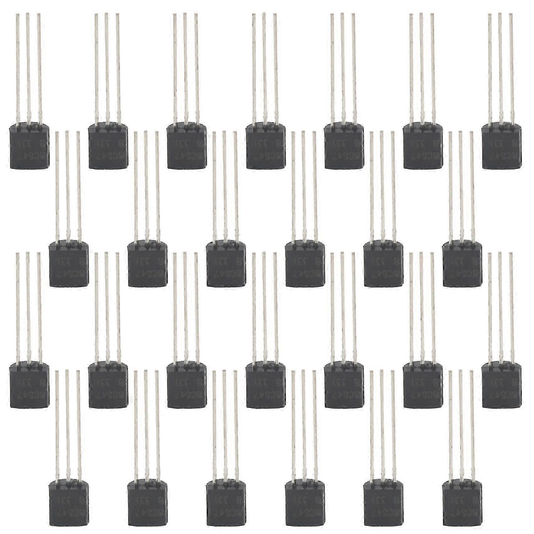 100pcs BC547 TO-92 NPN transistor