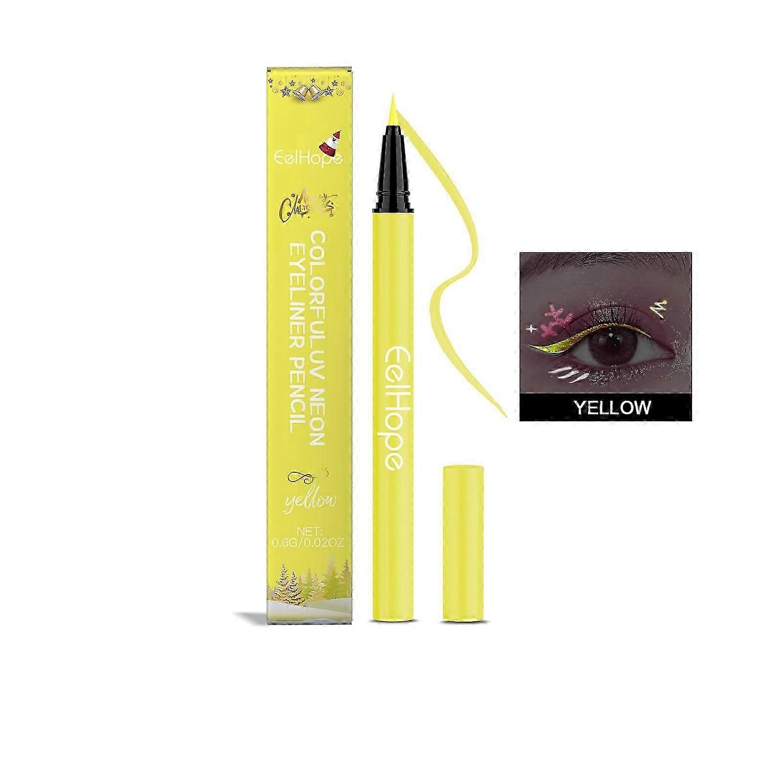 Vibrant Neon UV Liquid Eyeliner - Quick-Dry