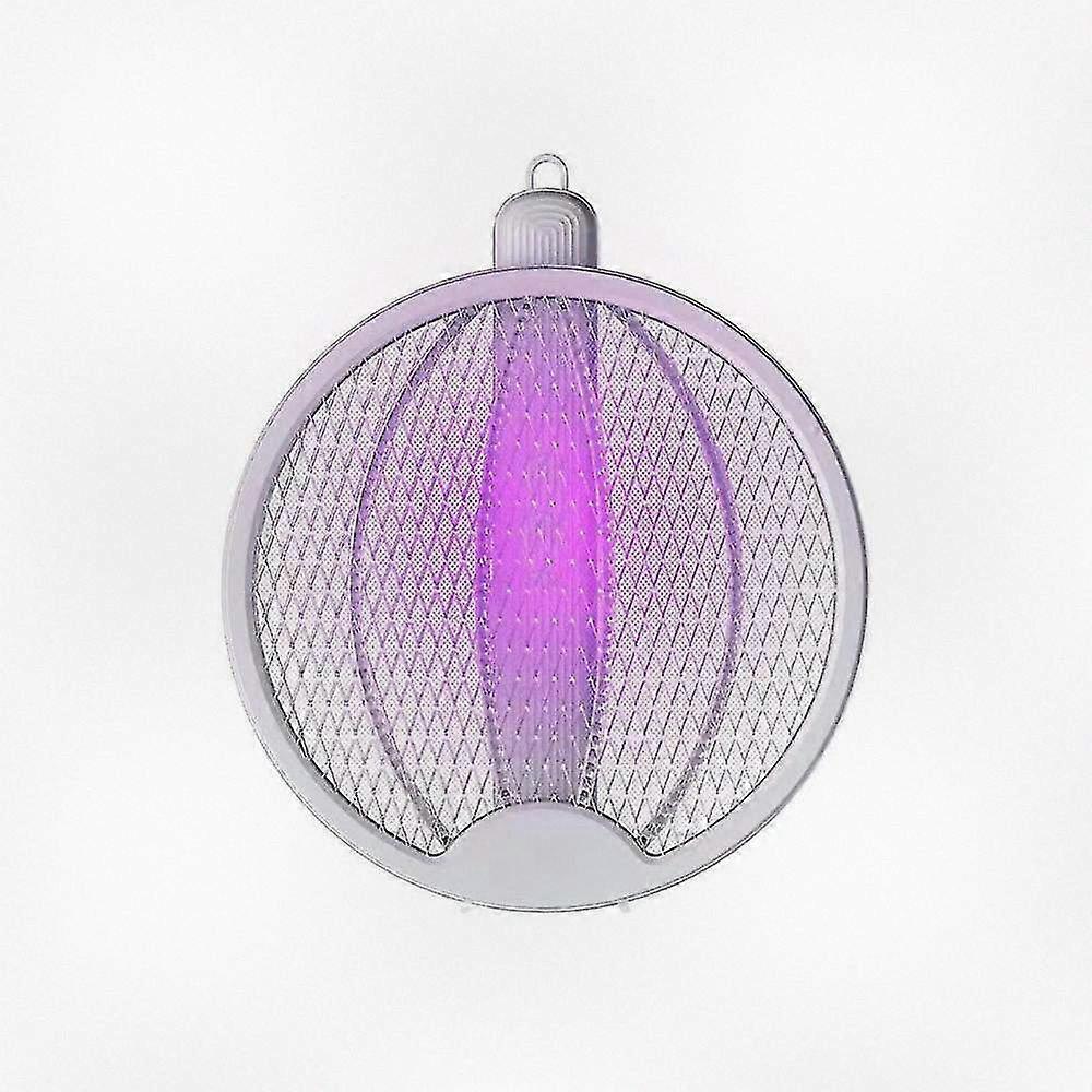 Rechargeable Foldable Electric Mosquito Zapper with Lithium Battery for Home Use - 4-in-1 Insect Killer Fly Swatter