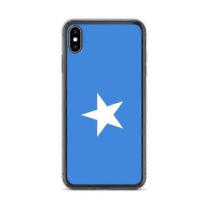iPhone Case - iPhone XS Max - Somalia Flag - Flexible - Multicolor - Vertical