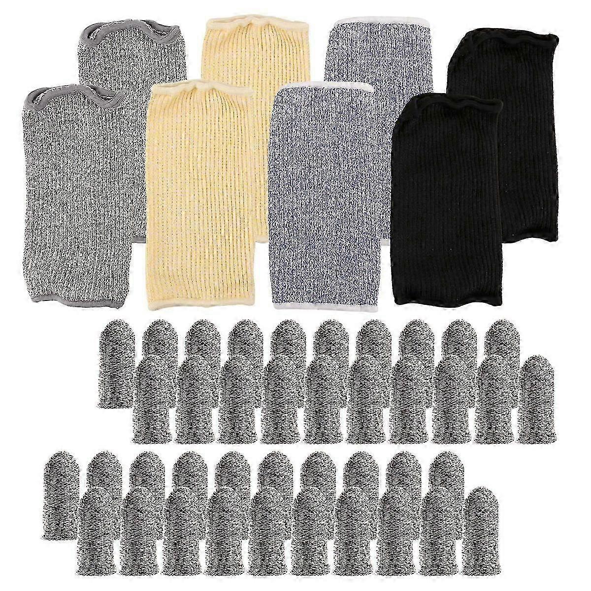 4 par skärskyddsärmar armskydd underarmsskydd för tunn hud och blåmärken