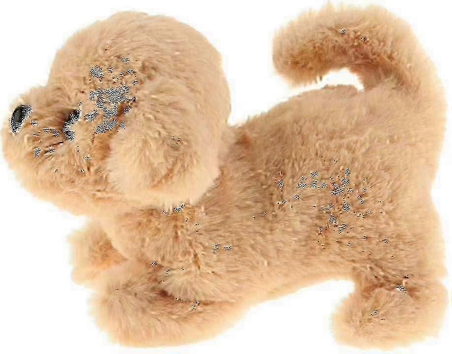 Interactive Robotic Dog Toy - Walking Barking Plush Puppy For Kids Playtime_mm2 -CN-WR
