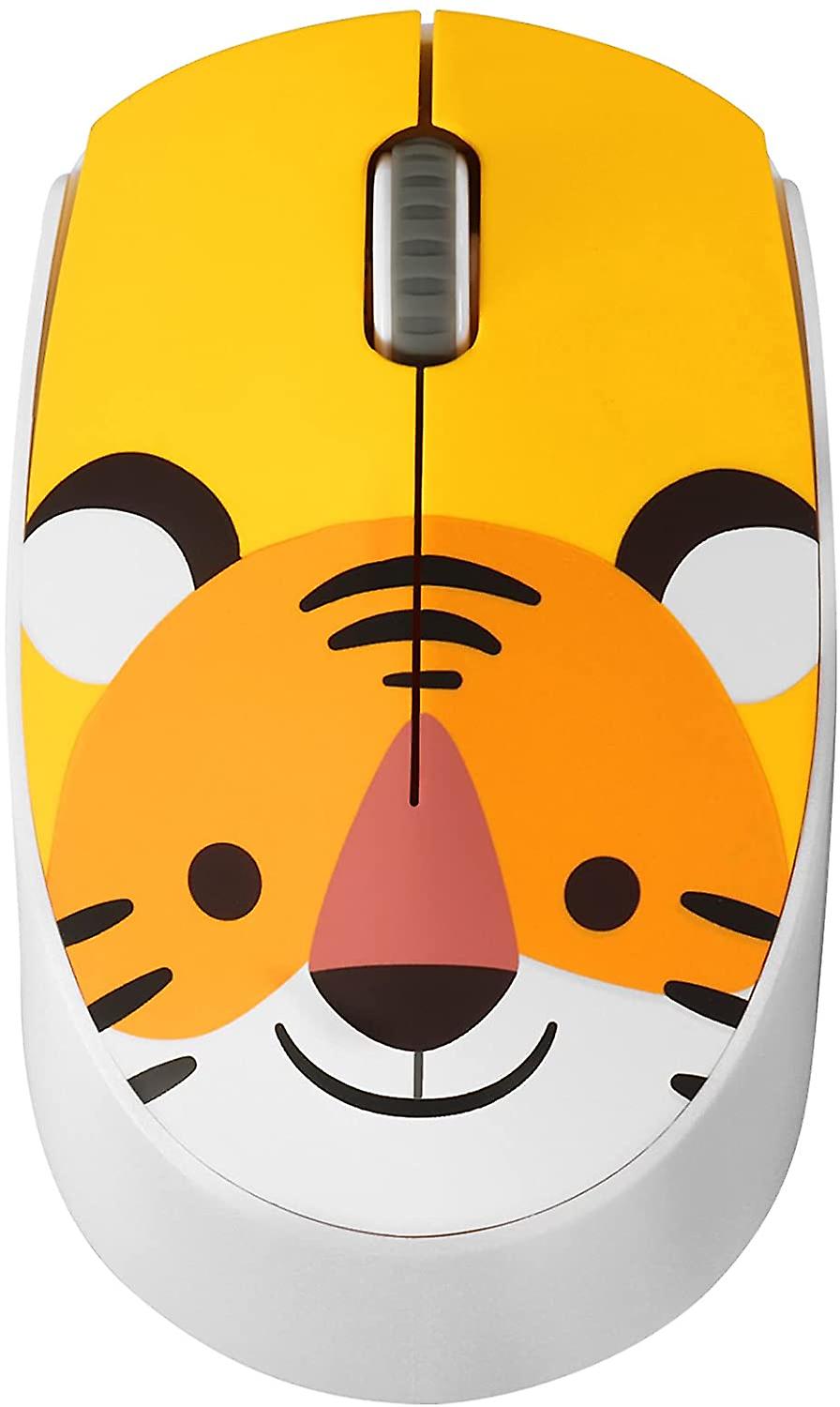 Șoarece wireless drăguț, silențios, fără fir, șoareci optici portabili, cu desene animate, pentru computer