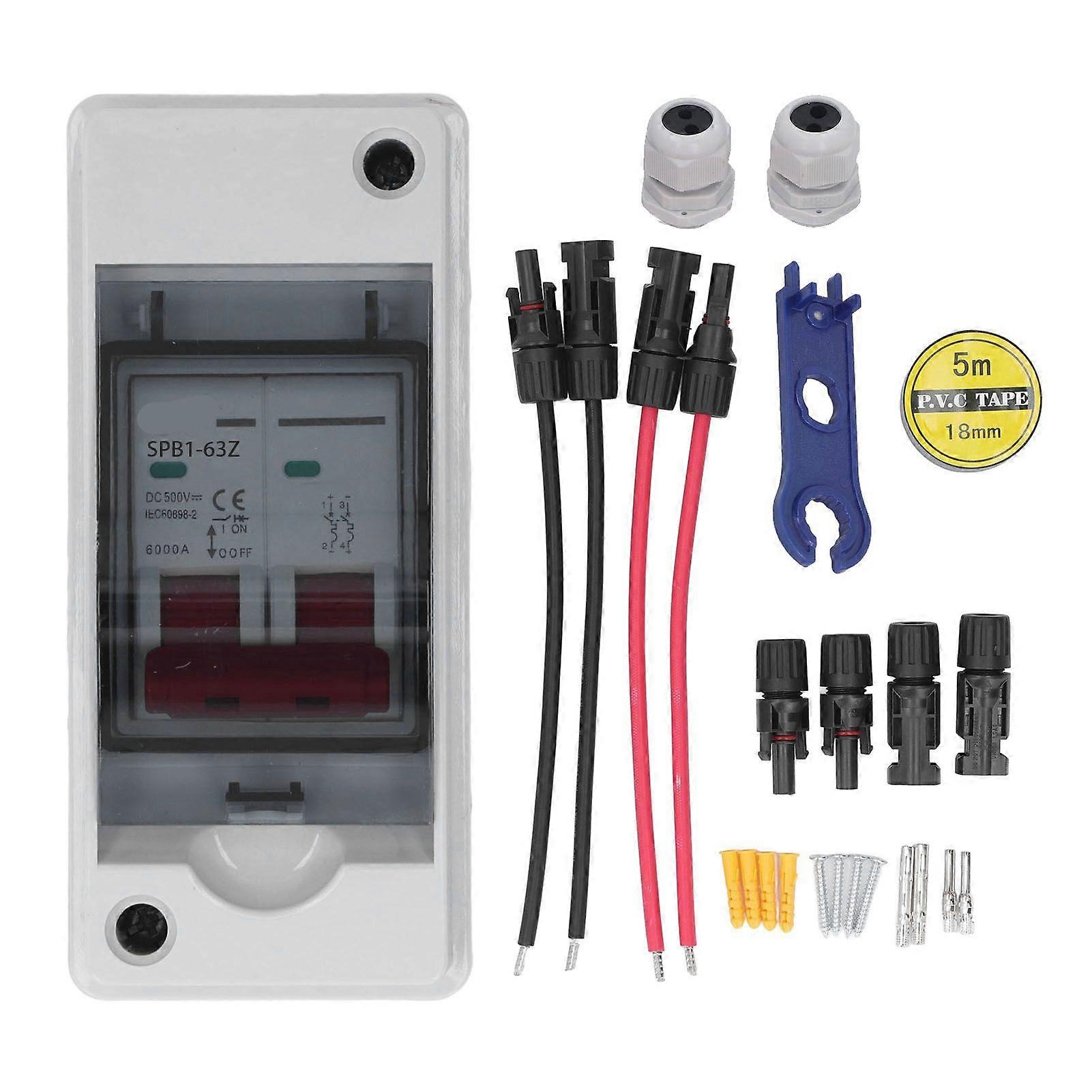 2025 Latest Model  Solar PV Disconnect Switch with IP65 Waterproof