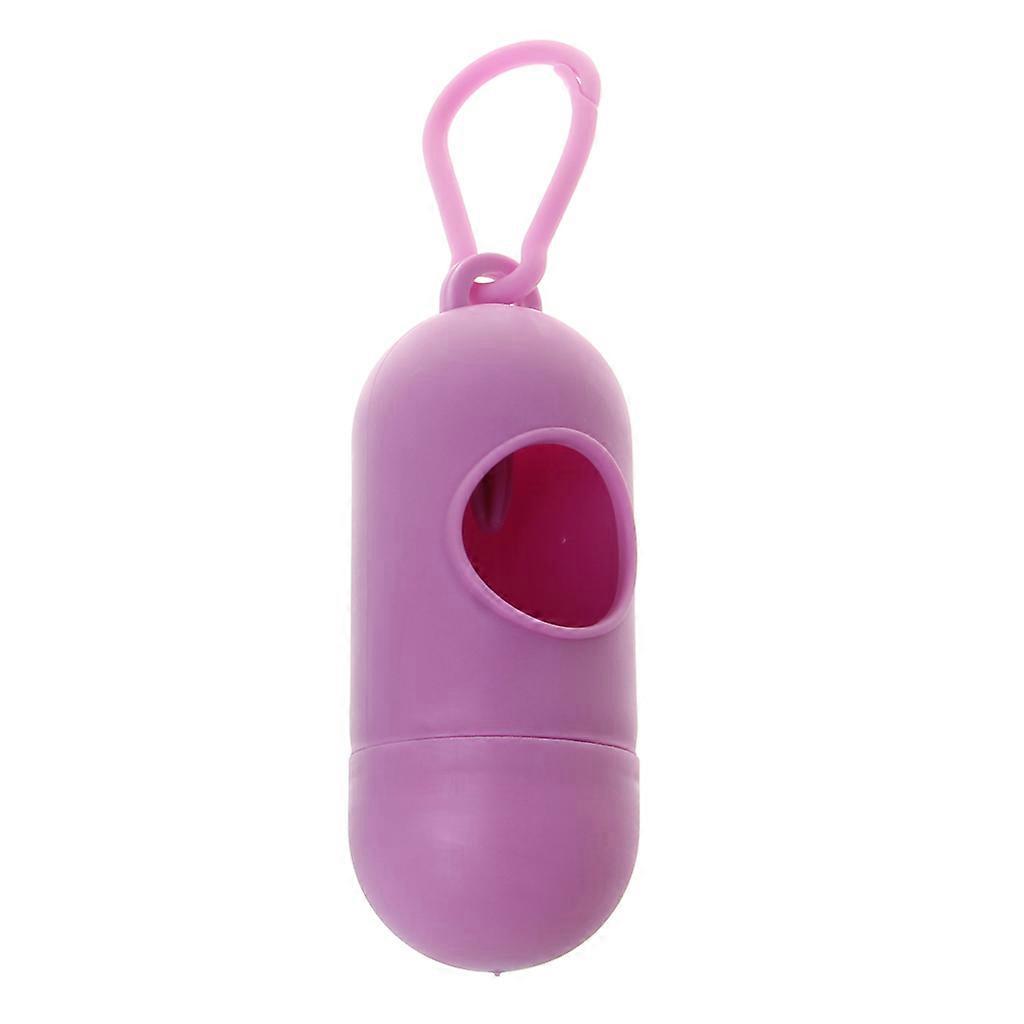 حفاضات الأطفال المحمولة التخلي عن حقيبة مربع خارج قطع الغيار المحمولة يمكن فصلها كيس قمامة الأطفال لحبوب منع الحمل صندوق بلاستيكي وردي ساخن