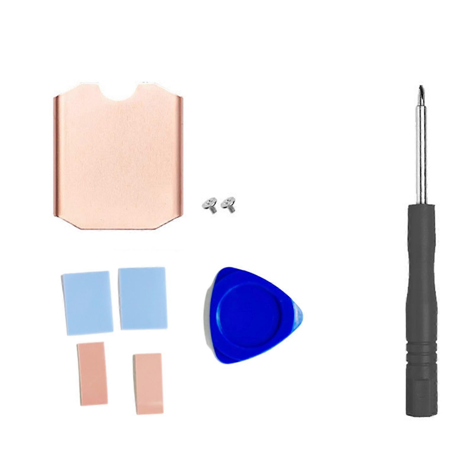 M.2 2230 SSD Heatsink For Steam Deck Game Console M.2 NVMe Solid State Hard Disk Heat Sink Cooling Thermal Pads Multicolor