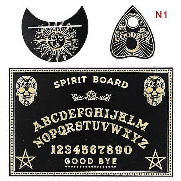 Divination pendulum board in wooden engraved magic board Ouija Boa