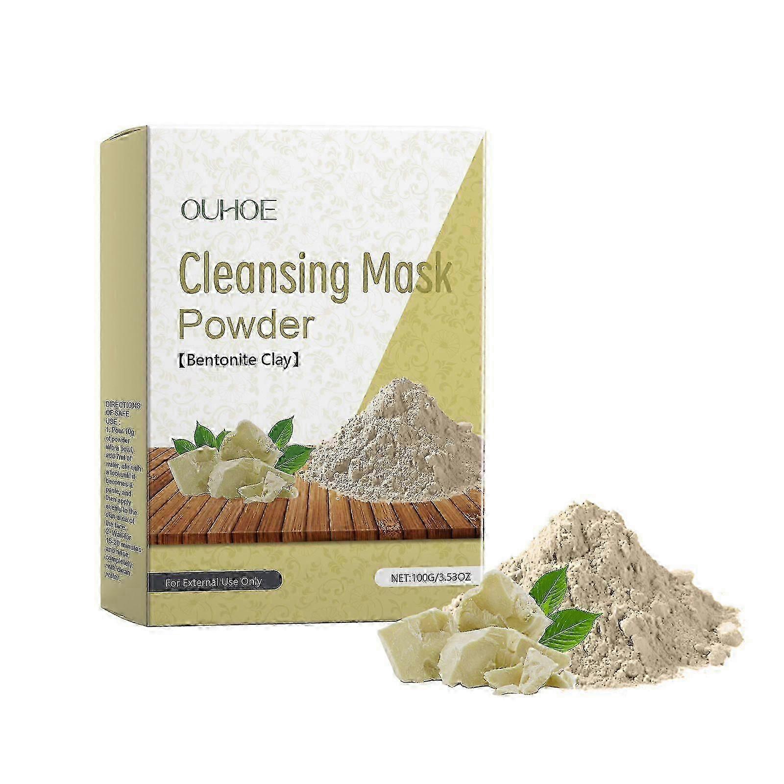 Ouhoe Cleansing Mask Powder Hydrating Cleansing Pores Gentle Moisturizing Mask Facial Skin Care Moisturizing