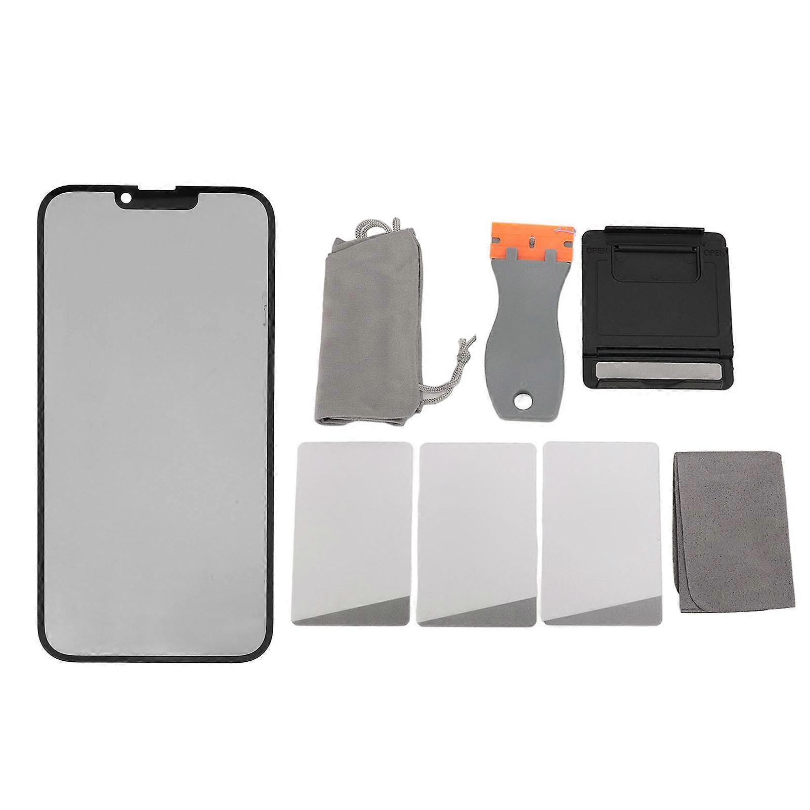 iOS 14 Plus Front Outer Glass Screen Replacement Kit with OCA Adhesive & Tools