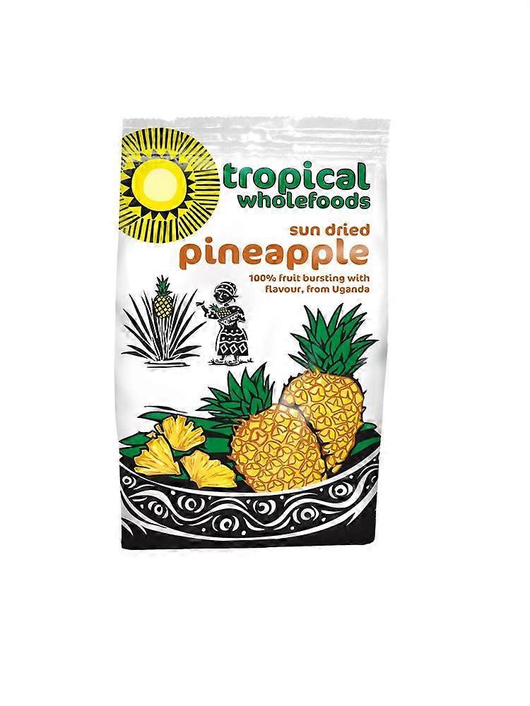Tropical Wholefoods Organic Sun Dried Pineapple 100g
