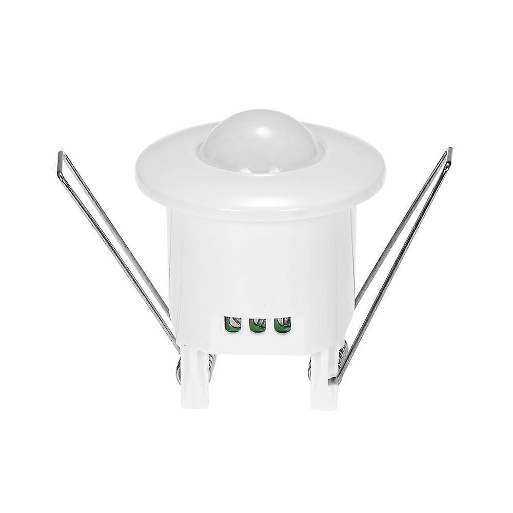 Mini PIR Motion Sensor Switch 110V-240V 360° Detection 5.5x5.5x6.8cm