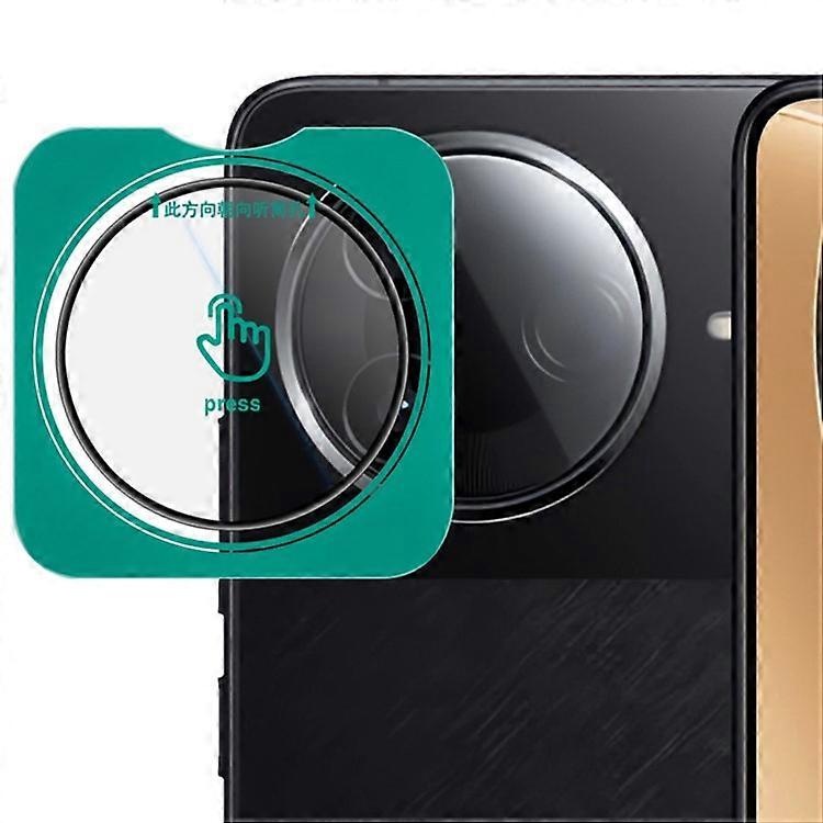Xiaomi Poco F7 Pro 5G / Redmi K80 5Gカメラレンズプロテクター強化ガラスレンズフィルムと互換性のあるIMAKセルフポジショニングフラム付き