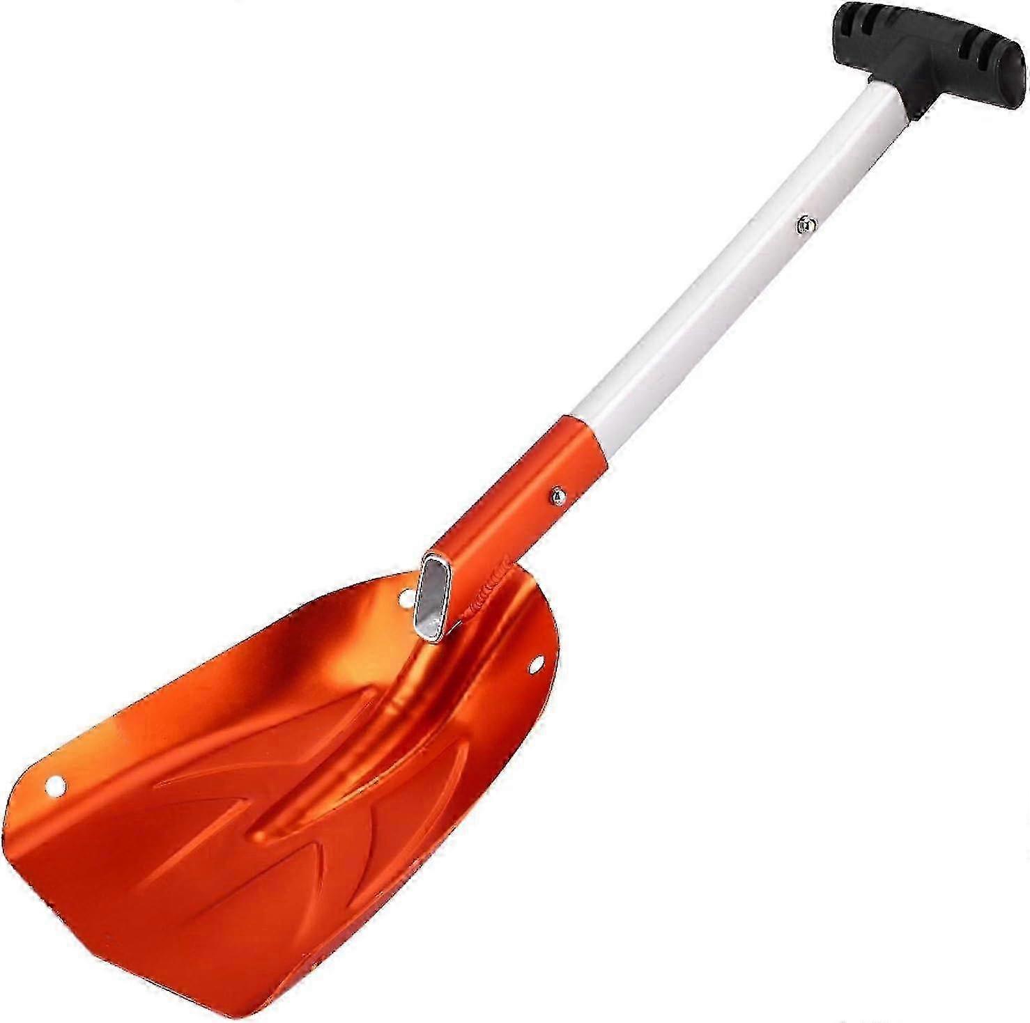 Portable Car Snow Shovel Set - Aluminum Alloy Retractable Snow Shovel with Wide Blade for Outdoor Use and Parks