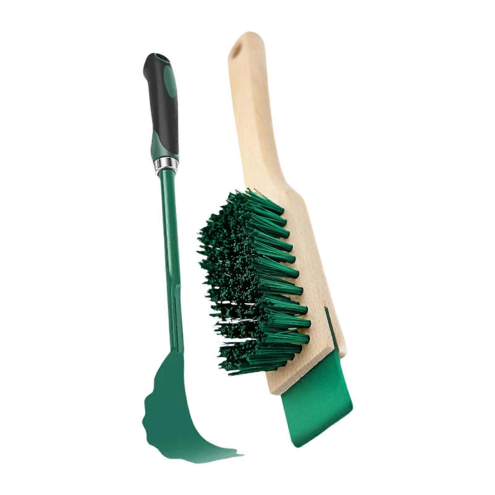Lawnmower Stiff Bristle Brush Cleaner Tool,Practical Lightweight