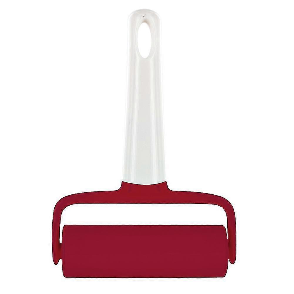 Handheld Non-Stick Pizza Roller Pastry Baking Tool Kitchen Red