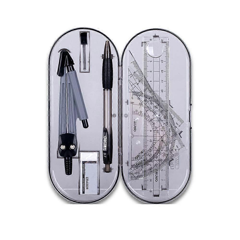 8 Pieces Geometry Math Set Geometry Compass Sets Drawing Measuring Math Model Learning Tool