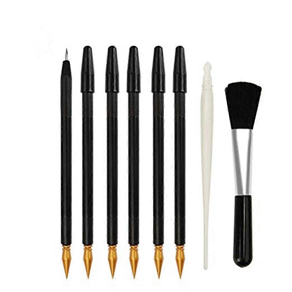 Painting Pen Designed for Artists, Combining Dual Tips and Ergonomic Shape for Efficiency