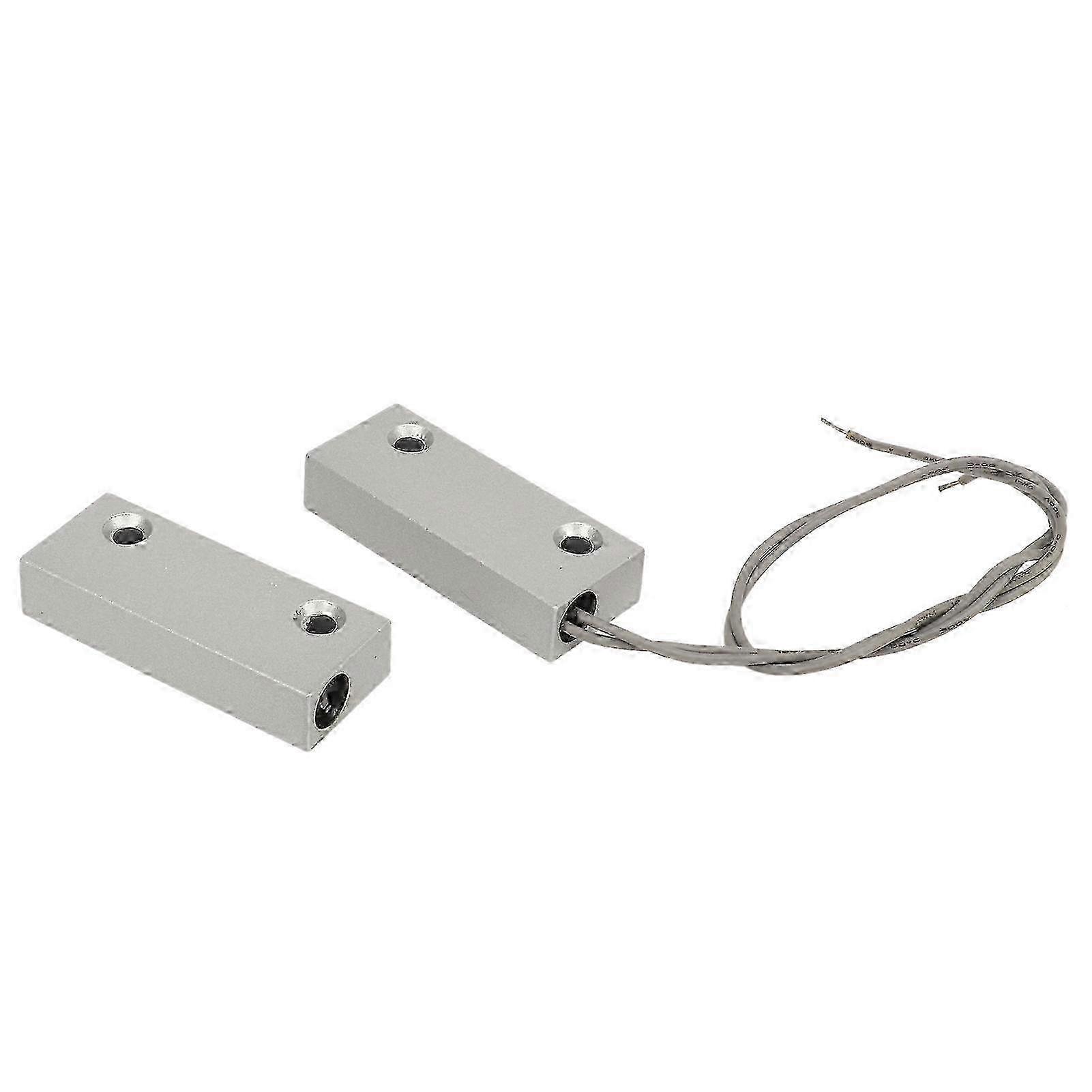2025 10W Zinc Alloy Door & Window Contact Sensor - Responsive NC, for Garage, Warehouse, Shop (100V)