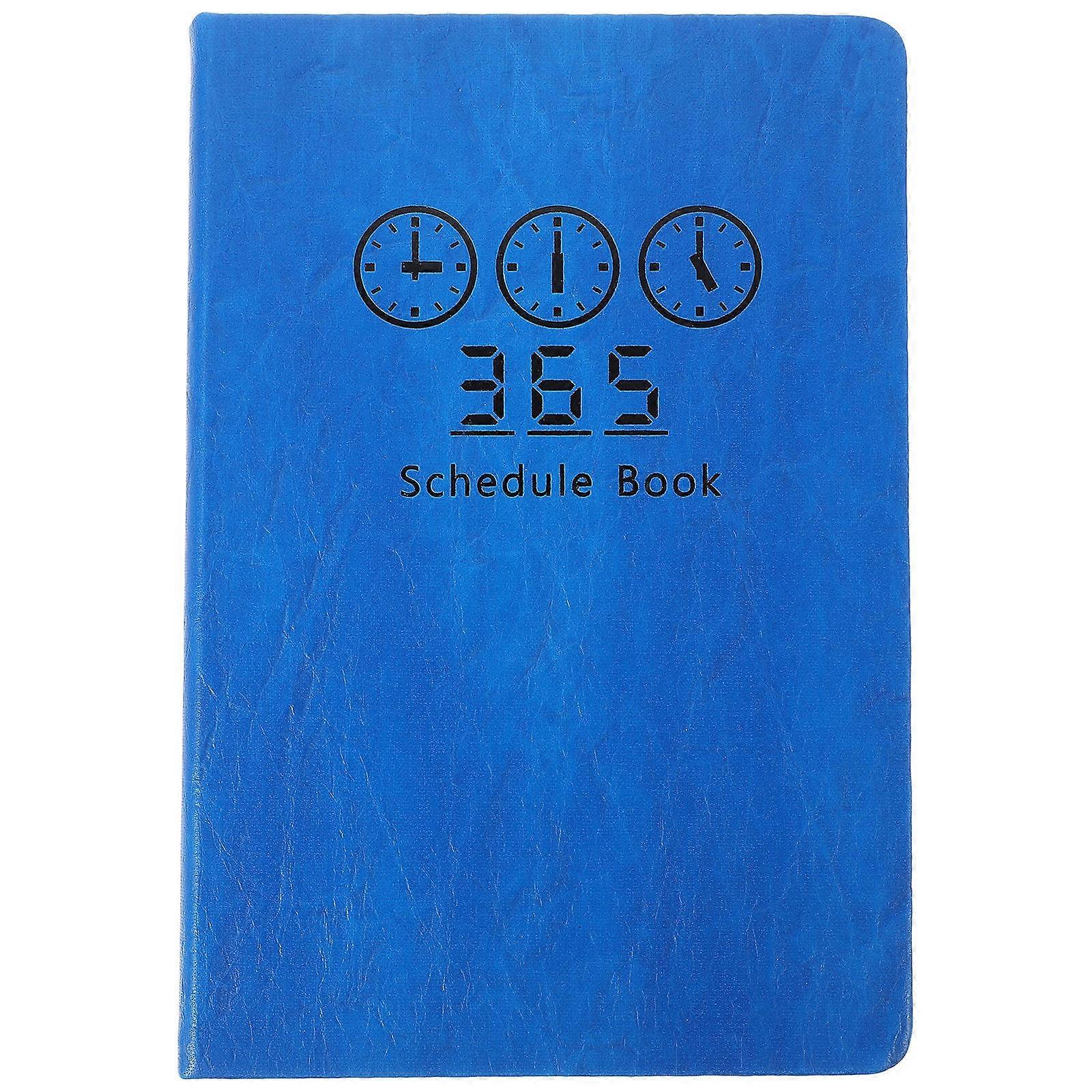 Daily Work Planner Scheduling Notebook Rectangular Professionals 21X14.5CM 1Pack