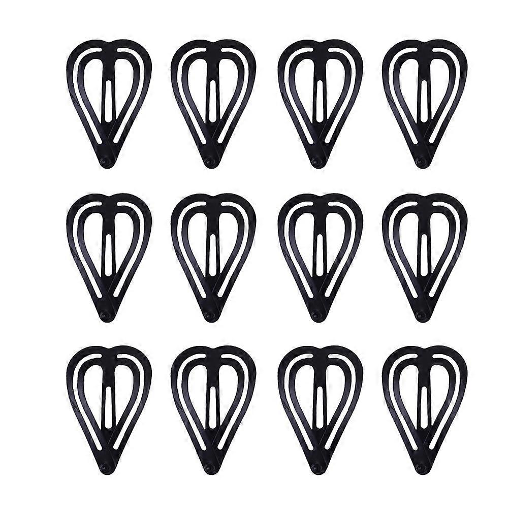 合金ヘアバレッタ耐久性のあるパーティーアクセサリー3.5x2cmサイズ100個