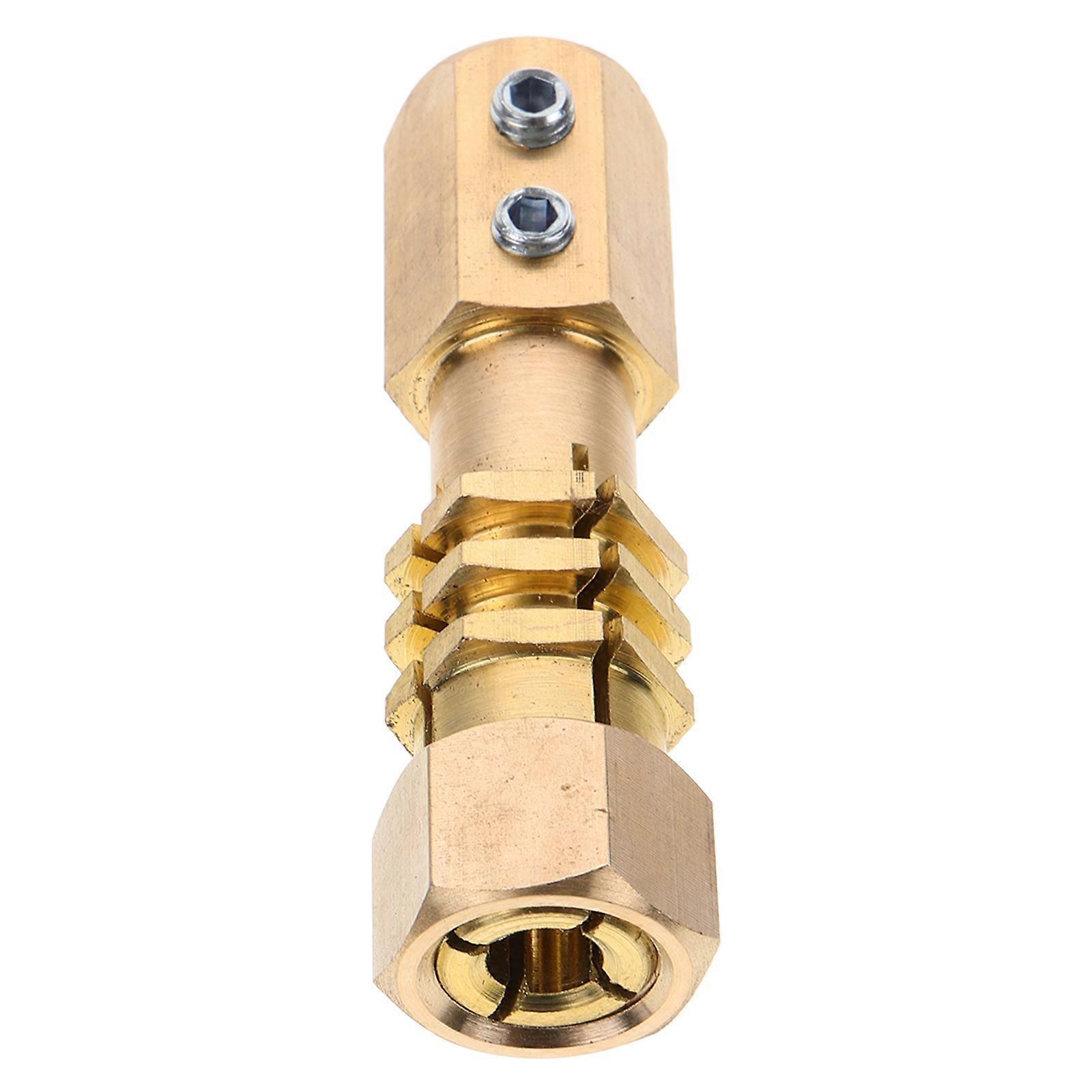 Welder Part Locking Head Car Fixing Tools Copper 9.80X2.50X2.50CM Secure Connecting DIY Enthusiasts 1Pcs