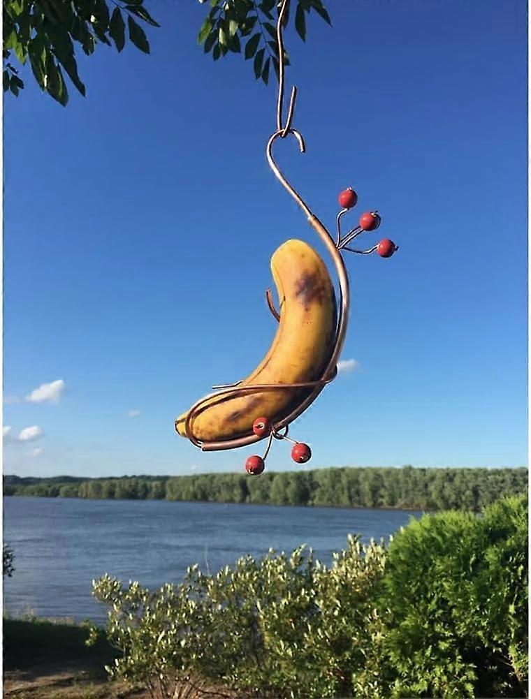 Butterfly Banana Hammock Set, Sturdy Hanging Banana Feeder for Butterflies, Mini Insect Attractor, 2-Pack