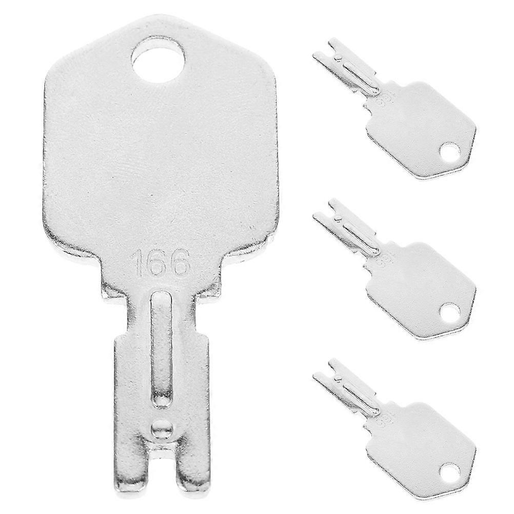 Forklift Keys Heavy Duty Construction Replacement Set Including 4Pcs Ignition Keys