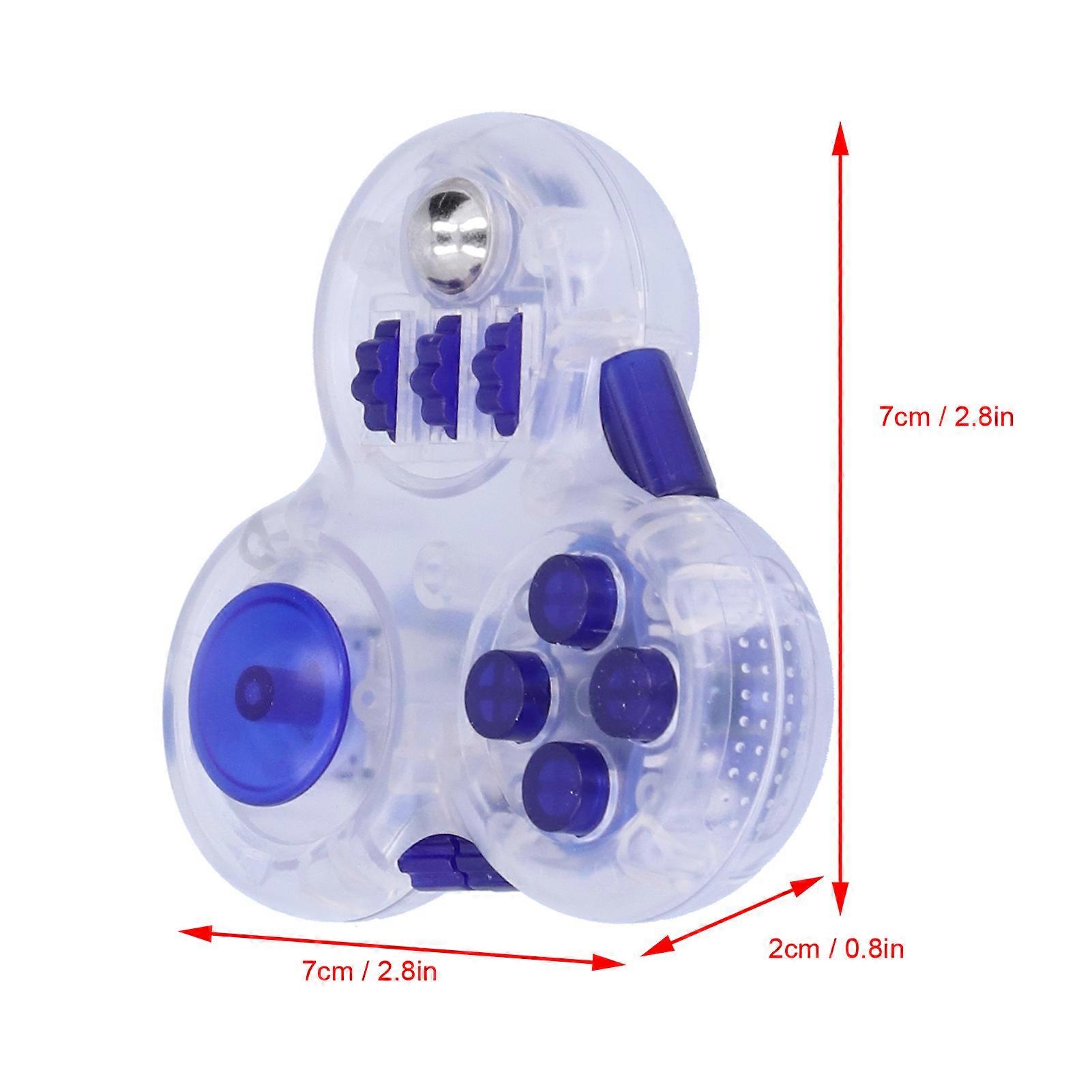 Fidget Controller Pad Cube Stress Relief Anti-Anxiety Kill Time Fingertip Hand Toy
