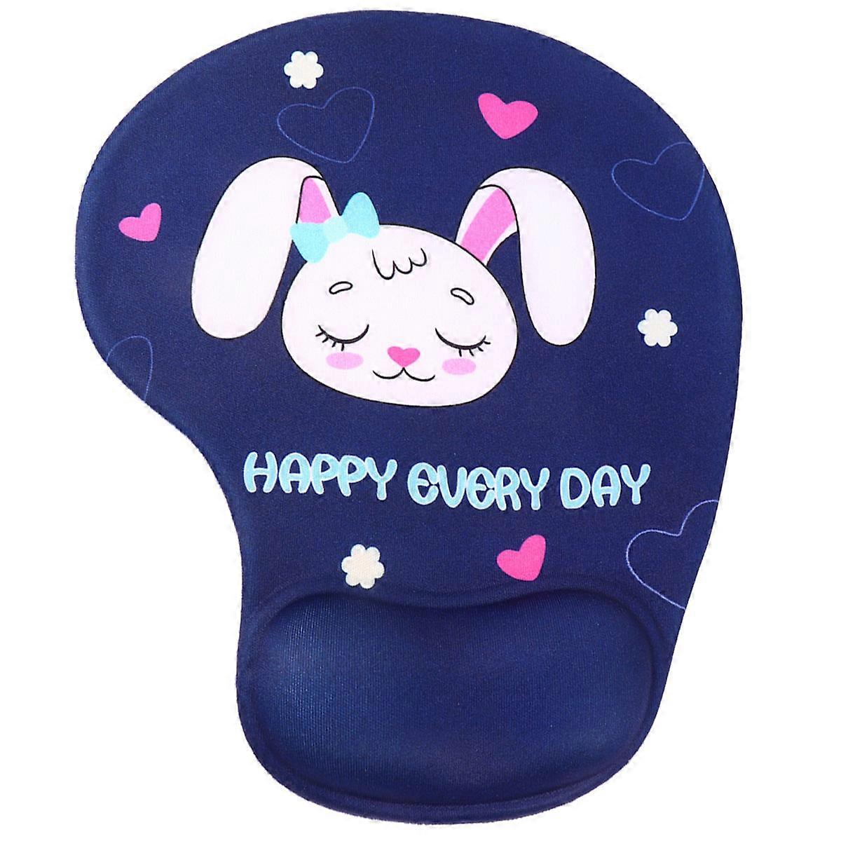 Mouse Pad Cartoon Wrist Support Smooth Touch Silicone 24x19cm 1Pcs
