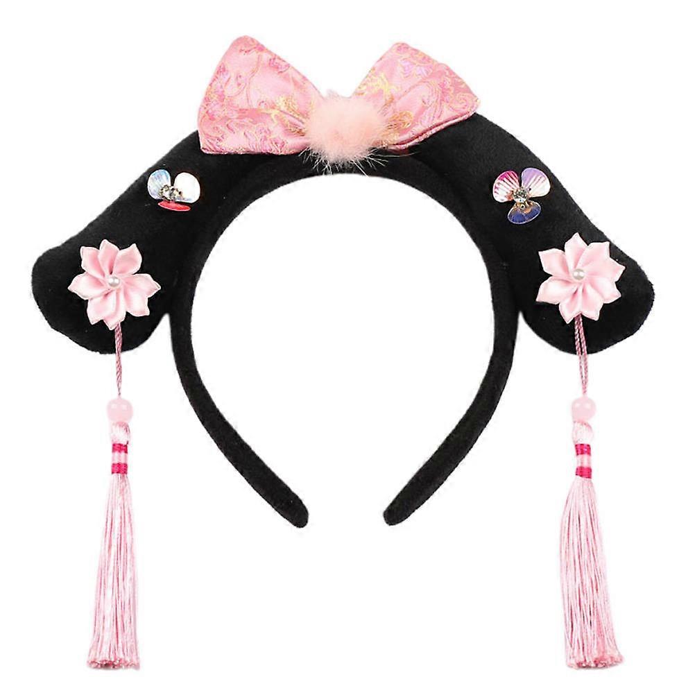 Kid Headbands Chinese Style Stage Performance Photo Props 13X10CM 1Pcs