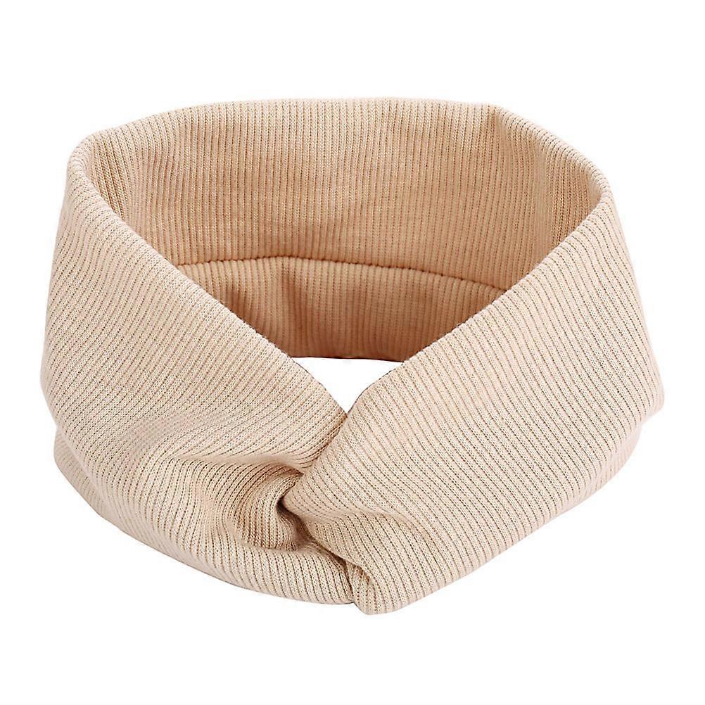 להקת שיער כושר לנשים עיצוב צלב יוגה אביזר ספורט חאקי 4 יחידות