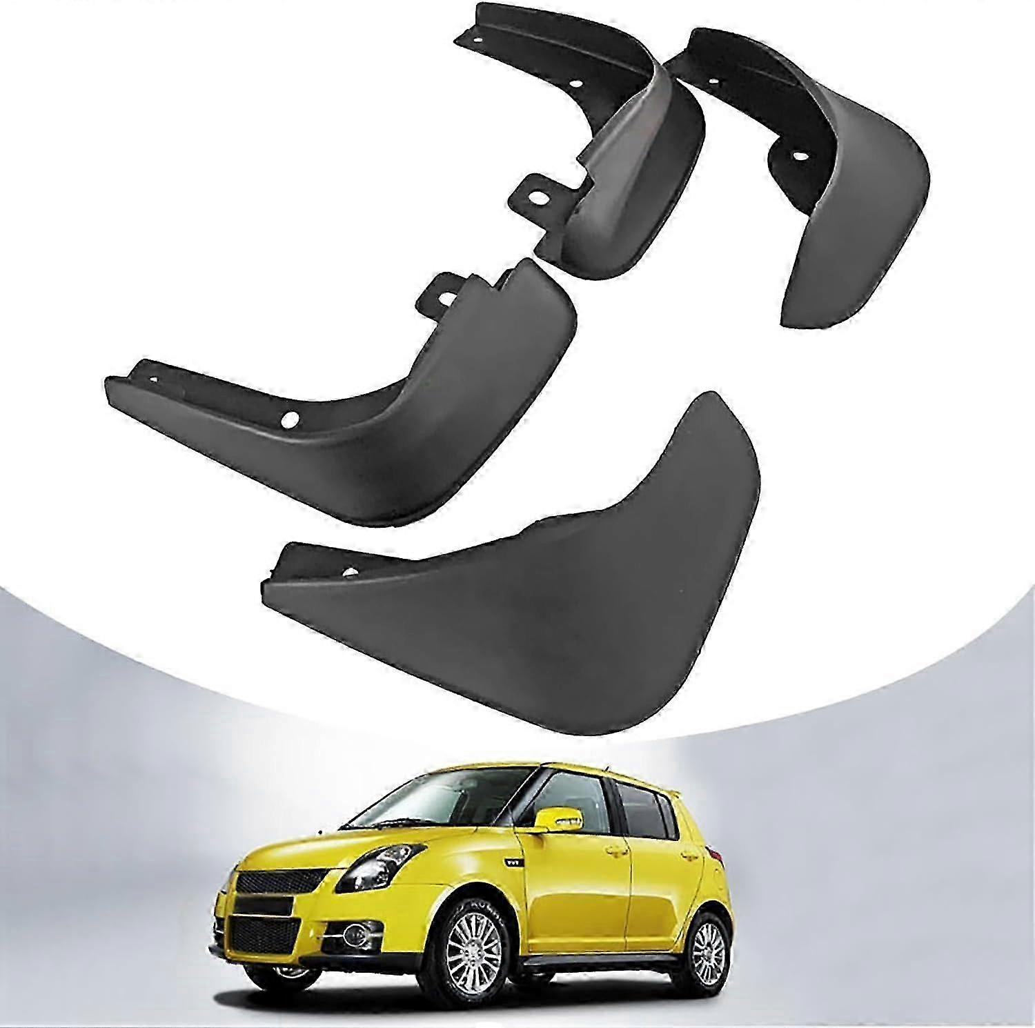 4pcs Car Mud Flaps Compatible with Suzuki Swift 2011,Mud Flaps Splash Guards Fenders,Contoured Mud F
