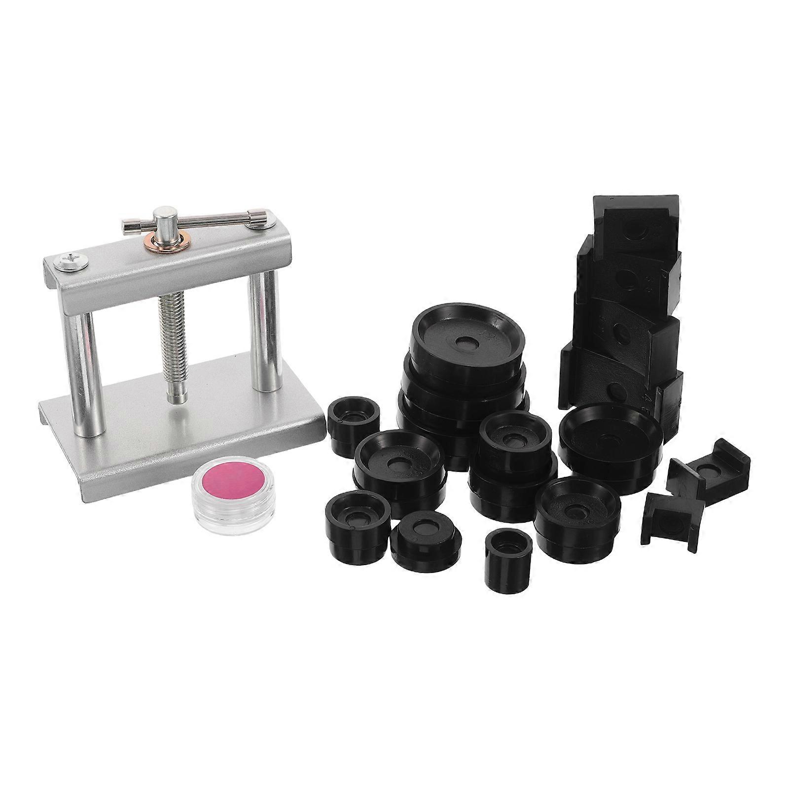 Quartz Watch Repair Kit Watch Press Tool Case Closing Watchmaker Enthusiasts Rectangular 1Set