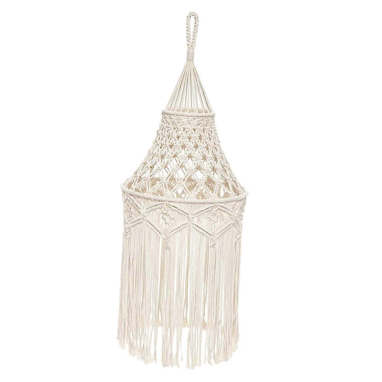 Lampenschirm Deckenleuchte Abdeckung Gewebte Lampenschirme Für Küche Wohnzimmer, 30cm, Baumwolle, Modernes Design, Beige