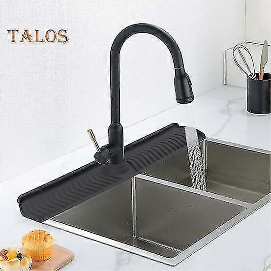 Faucet Drain Pad Easy Installation Convenient Silicone Sink Faucet Drip Catcher Tray for Home Kitchen