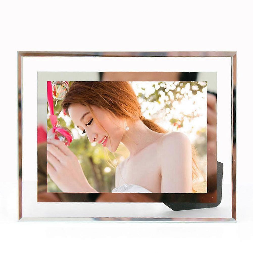 Desktop Photo Frames 2Pcs Assorted Color for Photo Display Elegant Gift with Design