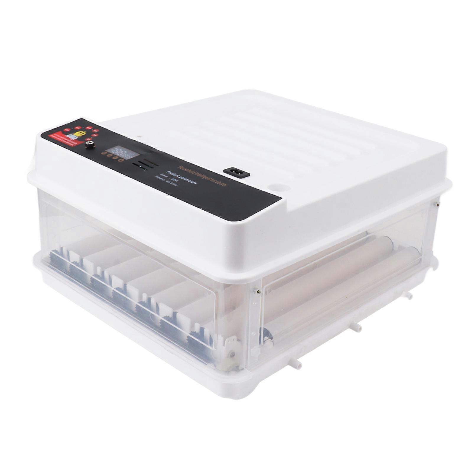 Automatic Intelligent Chick Incubator Pigeon Parrot Duck Goose Incubator with Automatic Egg Turning and Water Adding EU Plug 220V 48 Eggs
